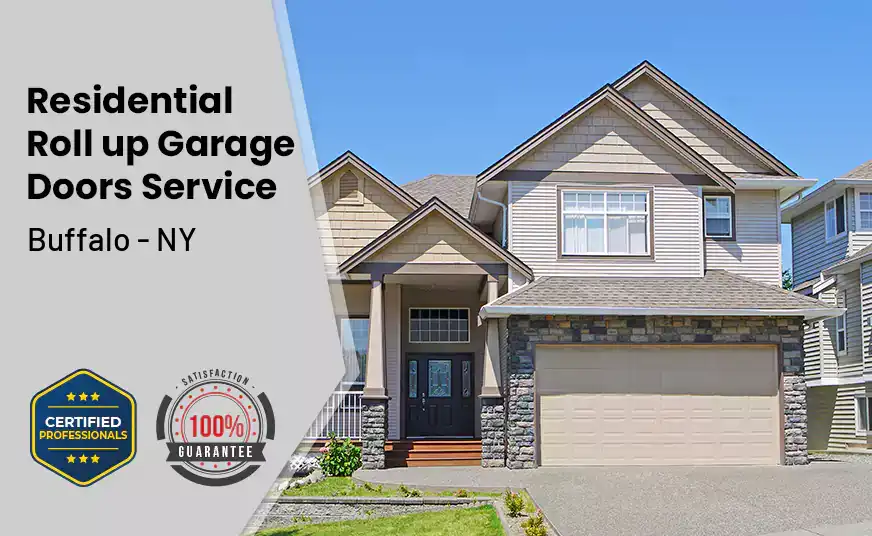 Residential Roll Up Garage Door Buffalo - NY 