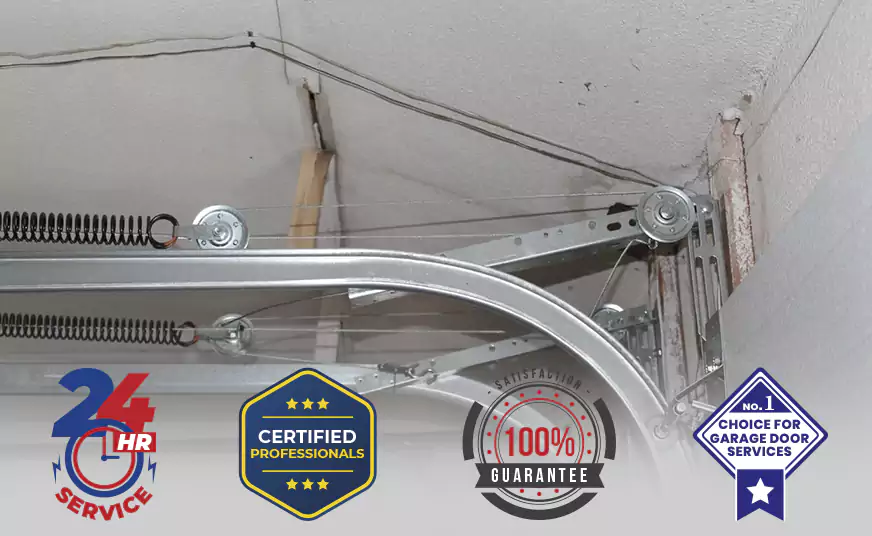 Overhead Garage Door Pulley Cable Replacement in Williamsville, NY